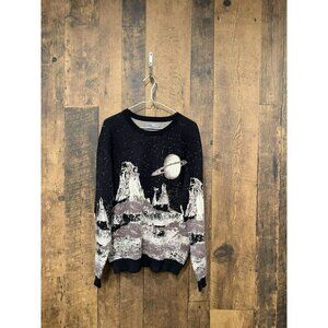 DJAB By Simons Space Crewneck Medium EUC